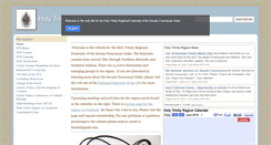 Desktop Screenshot of holytrinityregionofs.org